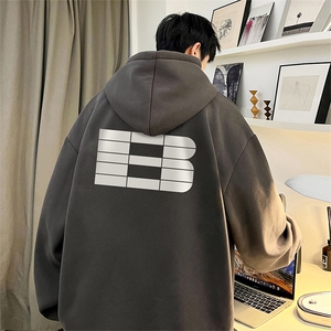 抖音得物供货 可提供视频 秋冬重磅美式宽松连帽卫衣DL1907图片