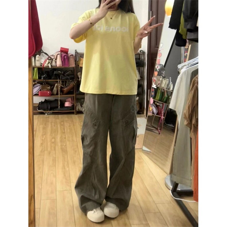 美式复古弯刀牛仔裤男款褶皱水洗裤子大口袋工装裤N1002WW-特P65,男装牛仔裤,星座1007（原301D）
