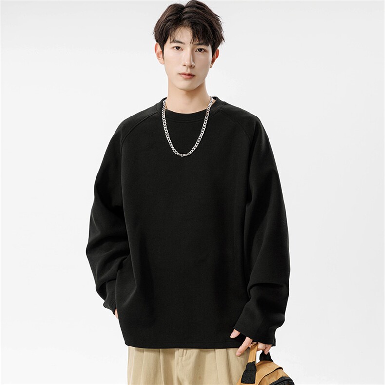 秋冬圆领德绒卫衣男有加绒WY970-P35,男装卫衣,星座210-1
