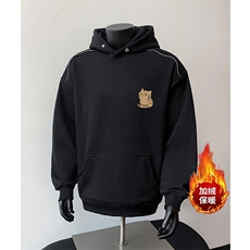 360克重磅图拉链华棉连帽卫衣【有货】C403A-WY25281LLJR-P85，男装卫衣，电商C403A