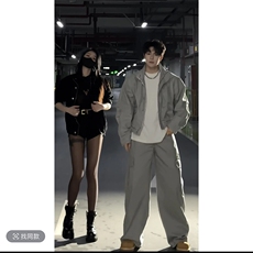 抖音美式工装牛仔夹克套装TZ276-上衣P128裤子P78（网图参考，男装夹克，电商B267