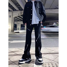 自家图，现货抖音放心上！不拿货cleanfit牛仔裤子KZ9037-P50，男装牛仔裤，星座1007（原301D）