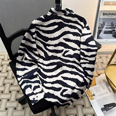 复古碎花衬衫男长袖夏威夷痞帅ins花衬衣男春夏季宽松休闲上衣，男装衬衫，星座1013