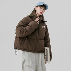 中性风新款冬季时尚百搭宽松字母印花棉服外套MY65002P85控118，男装棉衣，电商A268