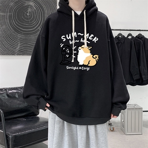 连帽卫衣男大码胖子帽衫大号运动服WY2420-P35图片