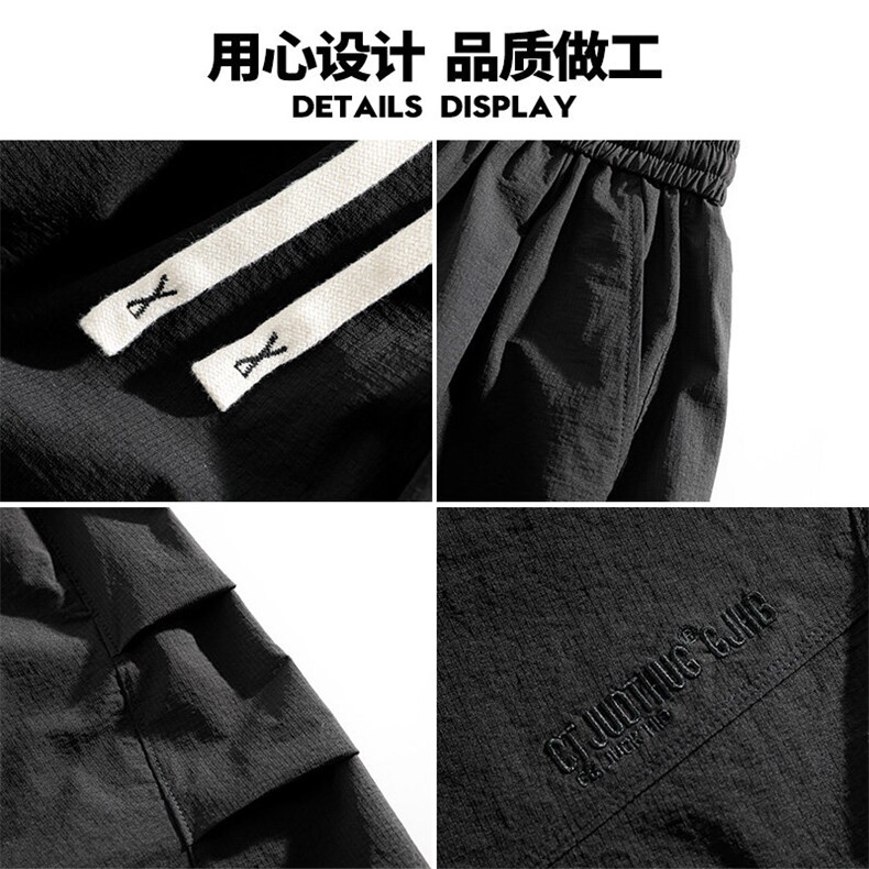 美式工装裤短裤新款宽松夏季休闲五分裤A436-2553-特P30,男装休闲裤,电商A436