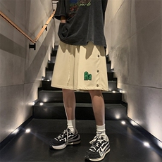 2023夏季排扣短裤潮牌宽松休闲裤运动裤313A-1-KK285-P45控价58，男装休闲裤，星座808A-1