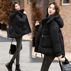 现货羽绒服2025年冬新款90白鸭绒韩版时尚中长羽绒服备双十一，女装羽绒服，天丽