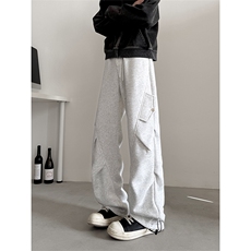 秋冬重磅华棉设计感卫裤XZ806-CK03067-P68CK03067加绒P78，男装休闲裤，四季星座806