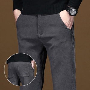 2025秋冬季休闲裤男款新款直筒修身莱塞尔天丝牛仔裤8102长期有货