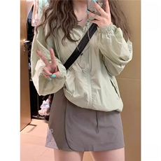 新款夏天好看防晒衣外套女夏季2025透气户外山系运动冲锋衣防晒服，男装夹克，星座506A