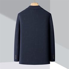 ZL6M8802男式秋季新款长袖薄款西服休闲商务便服西装单西，男装西服，电商B360