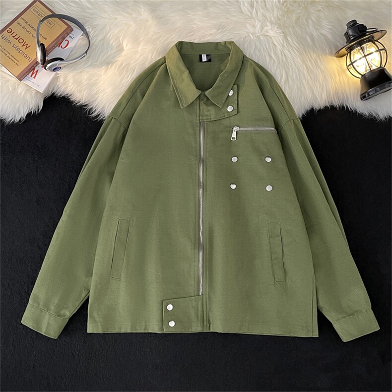 美式飞行员外套男女款春季vibe棒球服宽松休闲工装夹克JK6605-P60,男装夹克,星座308B-1