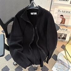 气质针织衫ins新款文艺潮流百搭北极绒开衫毛衣日系慵懒MZ895-P60，男装针织衫/毛衣，星座412-3