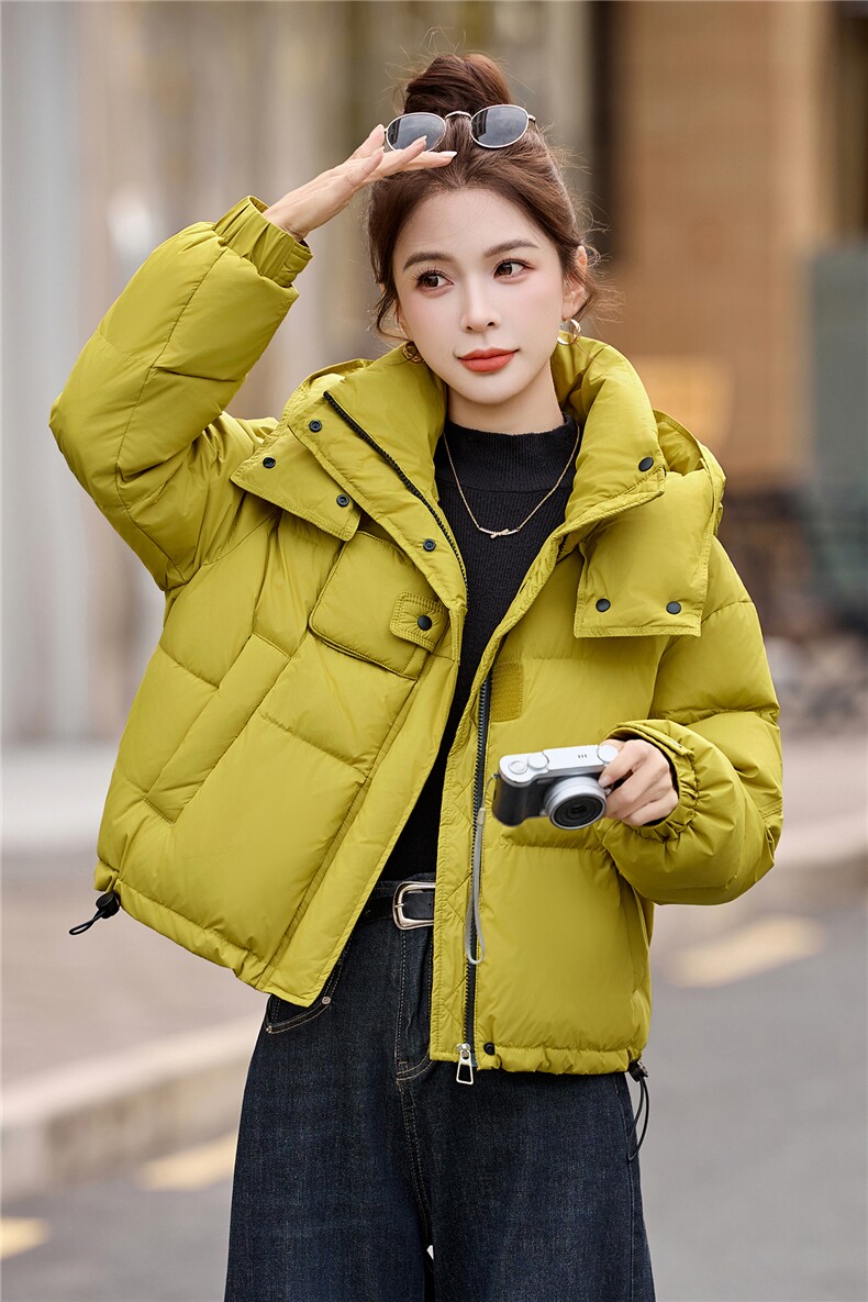 现货！2025冬季新款白鸭绒羽绒服女,女装羽绒服,慕咨