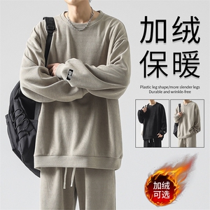 加绒卫衣重磅条绒卫衣TW891-常规特批53加绒特批63图片
