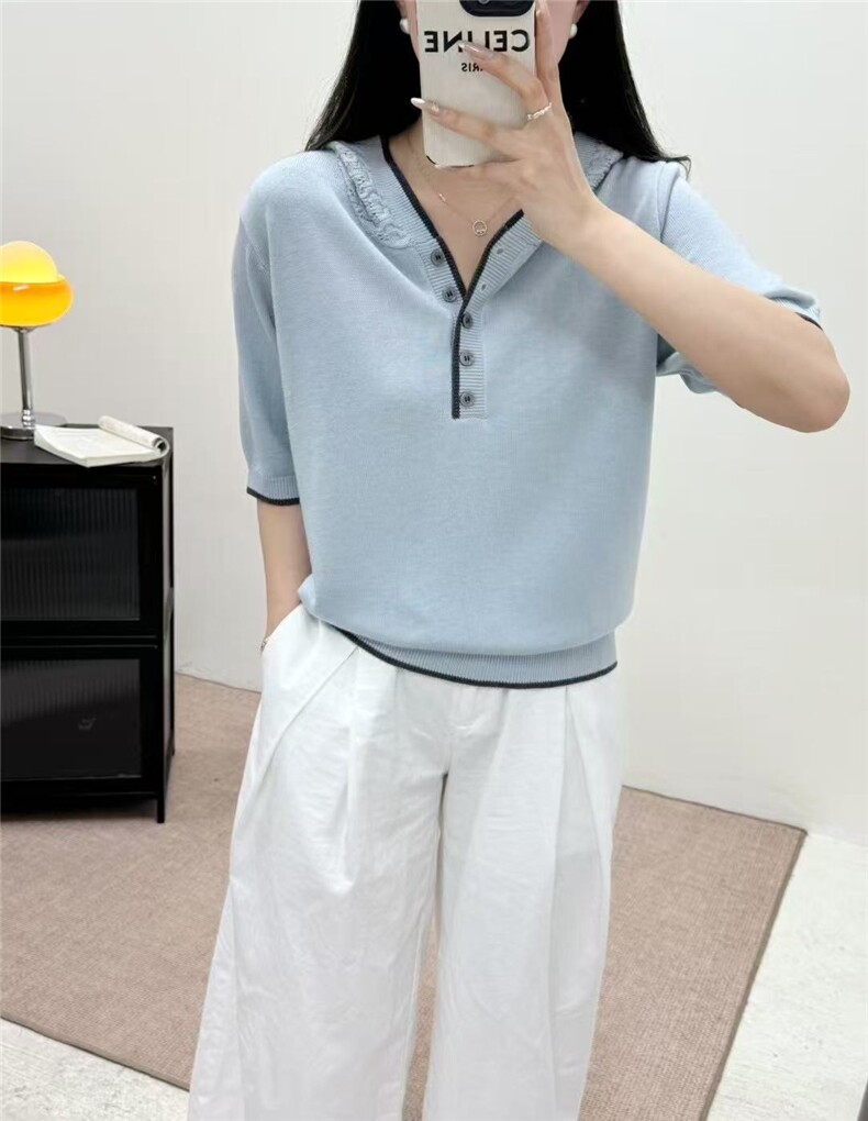 糯半开领连帽针织衫女2025年早春新款减龄套头毛衣,针织衫/毛衣,悦玛羊绒