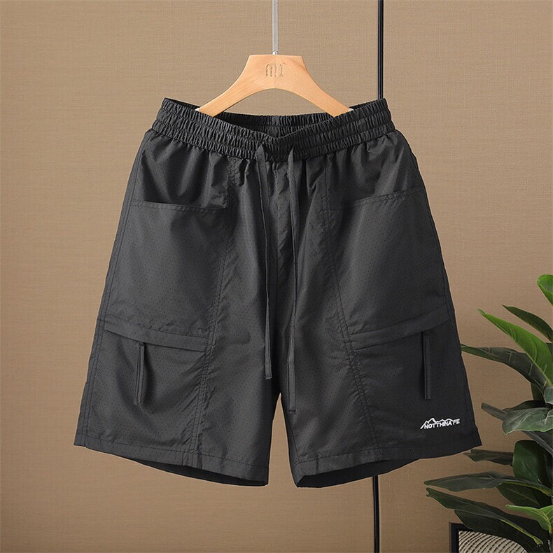 抖音品质美式工装短裤男夏季薄款宽松休闲A146-GY507特p25量大优,男装牛仔裤,HDA146