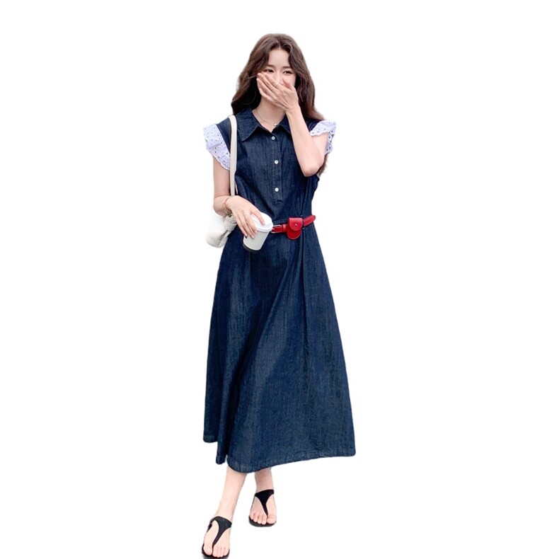【大货已出】短袖牛仔连衣裙女2025夏季2C227/2532/P155K208,女装连衣裙,2C227