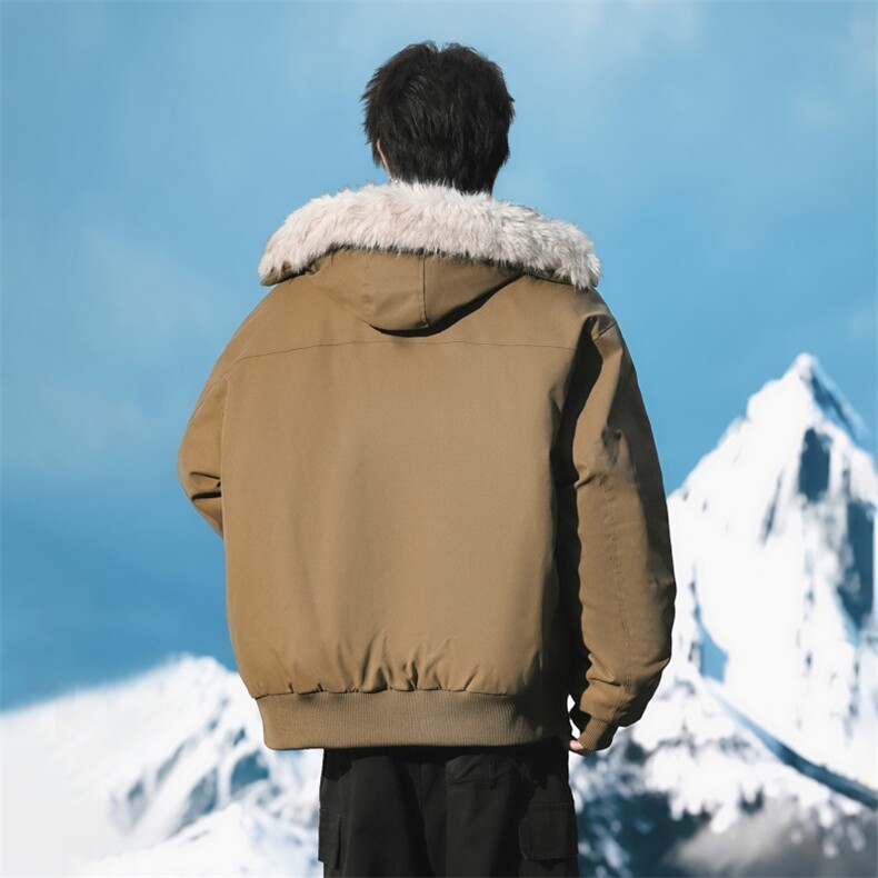 韩版冬季新款舒适亲肤潮流百搭男棉袄外套加棉加厚棉服2998-P115,男装棉衣,电商B306