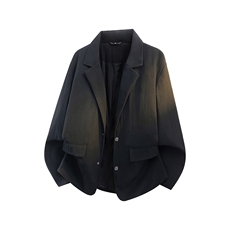 2026春季新款小西装英伦风休闲西装廓形外套JK2237-P75，男装西服套装，星座210-1