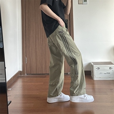 大量现货垂感条纹速干裤男夏季薄款潮流痞帅学生百搭DY5032-P55，男装休闲裤，电商A178