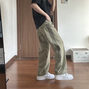 大量现货 垂感条纹速干裤男夏季薄款潮流痞帅学生百搭DY5032-P55图片