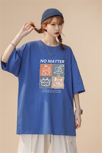 数据好 中性风短袖t恤男夏季宽松半袖416B-1-DT203-P25限39图片