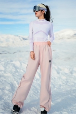 冬防水防风单板双板登山男女同款加绒加厚滑雪裤HK1164J加绒-P95，男装休闲裤，电商A001-1