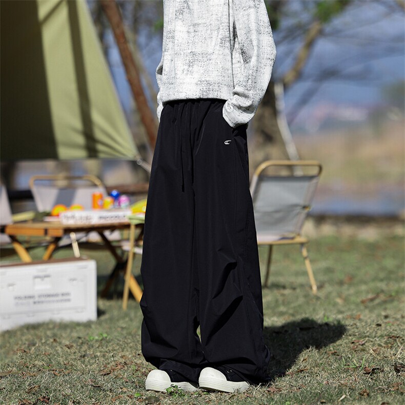 8XL-M春夏美式工装裤子大码冲锋裤休闲直筒褶皱伞兵裤KZ1950/P48图片