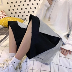 218-1-P28-DK871夏季宽松休闲假两件短裤，男装休闲裤，四季星座218-1