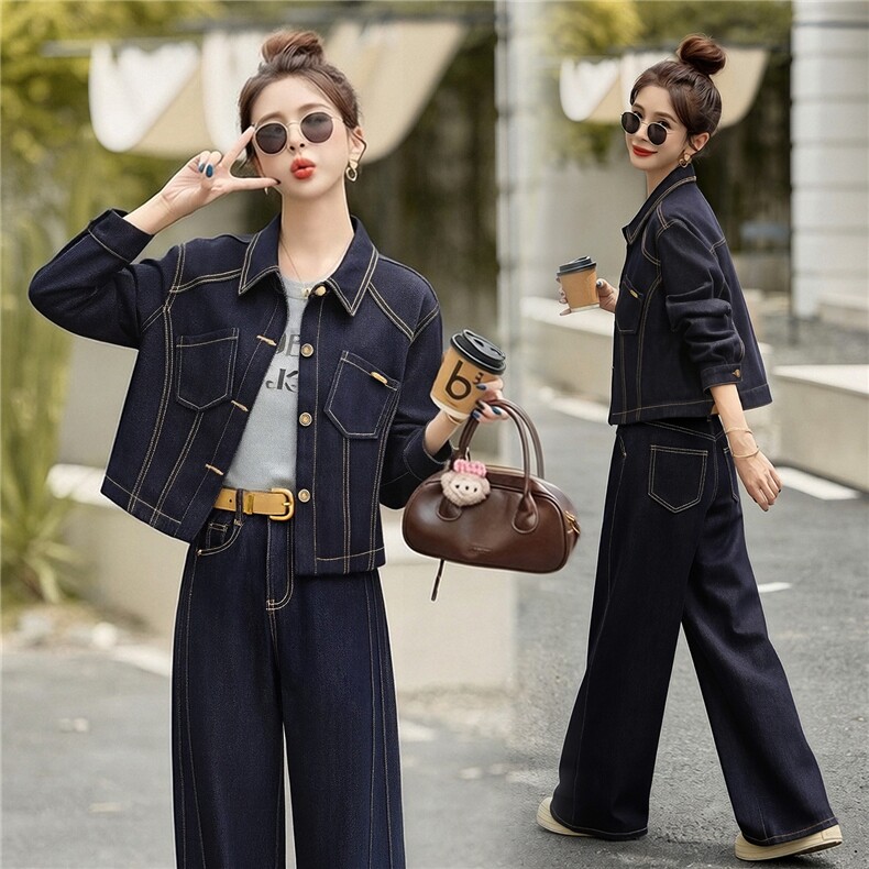 2026年春季秋季通用，女装套装/套裙，浪花E族（衣布洛）