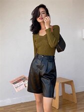 2022新款韩版宽松显瘦休闲五分裤，其它，L·H·X