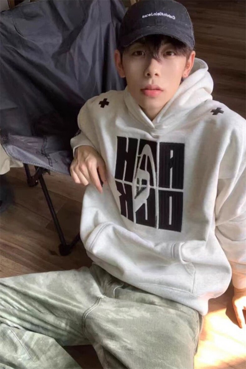 高品质加绒加厚真超全刺绣连帽卫衣CP92JR-特P55,男装卫衣,电商B371