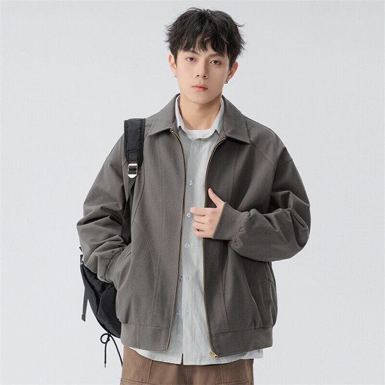 新款休闲水洗棉夹克外套,男装夹克,星座1206（原A206）