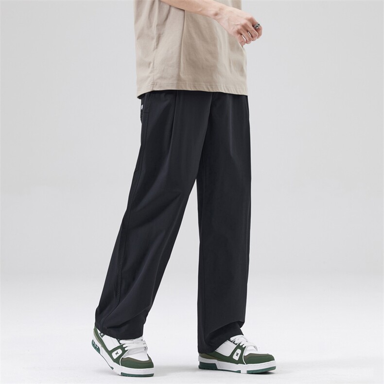 卡其色美式复古休闲裤男夏季潮流痞帅百搭宽松长裤子DY5010-P65,男装休闲裤,电商A178-1