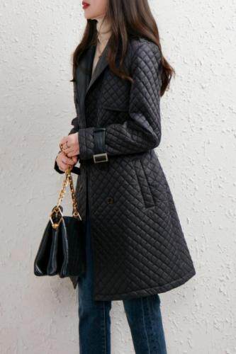 韩版时尚风衣,女装风衣,那茉