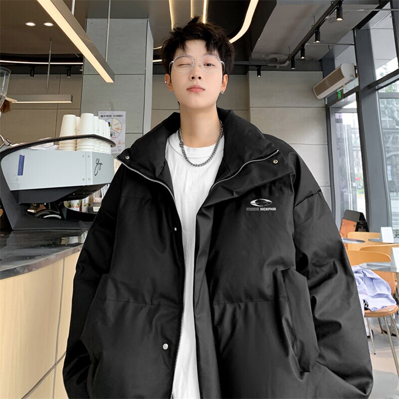 A440-1-MY8210-P110秋冬加厚皮棉衣外套精致口袋棉服短款,男装棉衣,电商A440-1