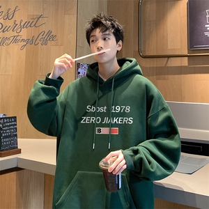 ！连帽圆领卫衣男装港风帽衫男 LM179-P35图片