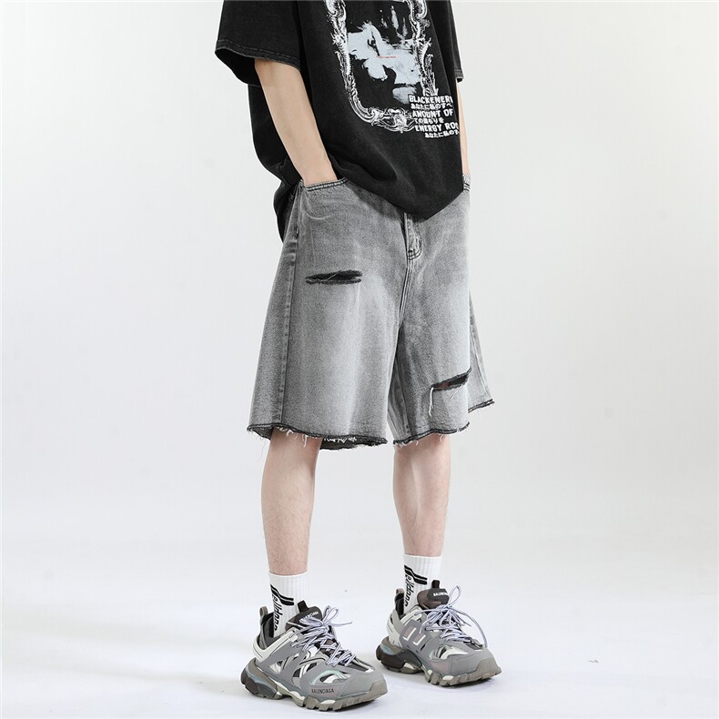 xz905-2-Z036#P45牛仔短裤,男装牛仔裤,星座905-2