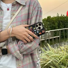 美拉德复古格子撞色长袖衬衫女2025棉早春新款设计感小众宽松外套，男装衬衫，星座506A