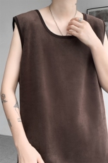 8XL-M德绒羊羔绒背心男加绒加厚保暖内搭坎肩马甲打底衫BR001P30，男装背心/马甲，电商B312