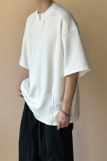 现货-主推设计感潮牌短袖T恤男个性半袖上衣A351-AT2473-P45，男装T恤，电商A351