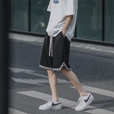 潮流夏季2022百搭新款运动风超薄五分短裤DK526-特批21，男装休闲裤，星座718-1