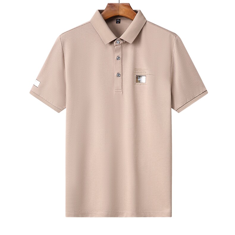 polo衫短袖男夏季潮牌2023新款半袖上衣宽松翻领t恤男,男装T恤,电商B212（原钱塘6029）