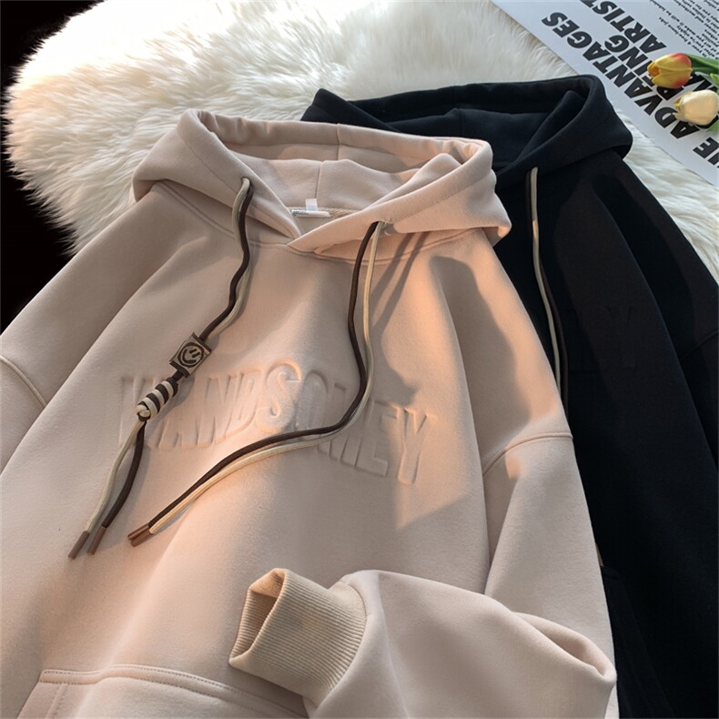 潮牌高品质钢印字母连帽慵懒卫衣TT06-P58控89加绒P65控89，男装卫衣，星座804-1