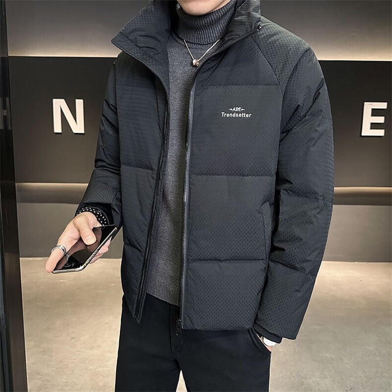 2024新款男士立领羽绒服帅气冬装防寒保暖外套B240-YR28865-P175,男装羽绒服,电商B240