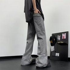 2024美式牛仔裤男款直筒长裤潮N1387P45，男装牛仔裤，星座1116-2