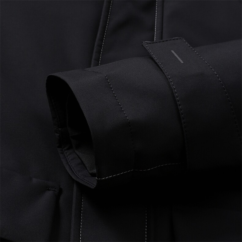 羽绒服连帽中长款休闲男士潮流保暖中青年鸭绒外套MSNA82816-P330,男装羽绒服,电商B212（原钱塘6029）