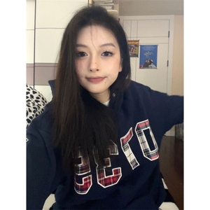 5376-P50原版做工华棉复合休闲宽松卫衣薄款/ 加绒图片